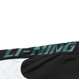 LI-NING 李宁 男子运动风衣 AFDR405-2 黑色 M