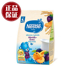 Nestlé 雀巢 新品促销！瑞士进口雀巢婴儿水果牛奶杏西梅米粉 4个月230g