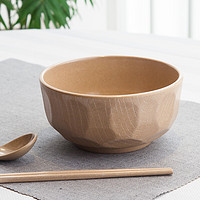 Husk’sWare 壳氏唯（HUSKSWARE）稻壳抗菌餐具日式饭碗\/汤碗沙拉碗泡面碗盘子\/碟子可DIY自由组合 日式碗大号(面碗)