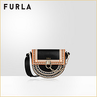 FURLA 芙拉 MISS MIMI春夏新品女士迷你民族风印花斜挎包单肩包