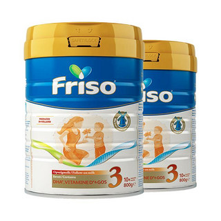 Friso 美素佳儿 金装系列 幼儿奶粉 荷兰版 3段 800g*8罐