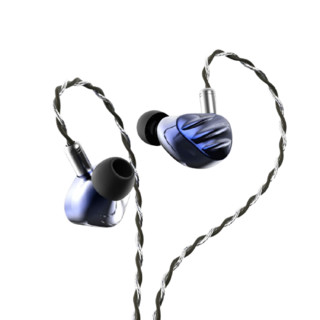 BGVP NS9 入耳式挂耳式圈铁有线耳机 星空蓝 3.5mm