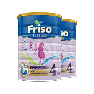 Friso 美素佳儿 金装系列 儿童奶粉 新加坡版 4段 1800g*2罐