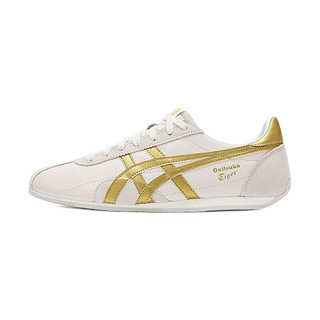 Onitsuka Tiger 鬼塚虎 Runspark 中性休闲运动鞋 TH201L-9994 米色/金色 42.5