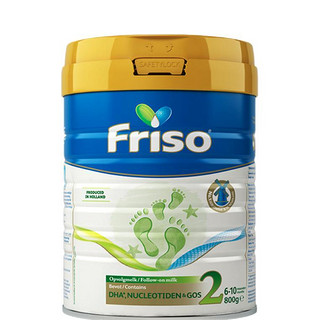 Friso 美素佳儿 金装系列 较大婴儿奶粉 荷兰版 2段 800g*2罐