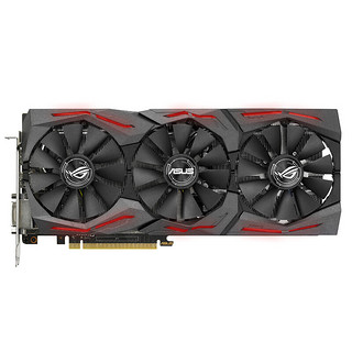 ROG 玩家国度 STRIX GeForce GTX 1070 O8G GAMING 显卡 8G 黑色