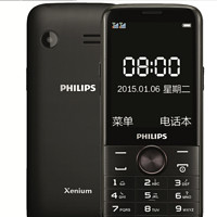 PHILIPS 飞利浦 E330 移动联通版 2G手机 陨石黑