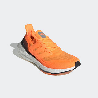 adidas 阿迪达斯 Ultraboost 21 男子跑鞋 FZ1920 橙色/黑色 42