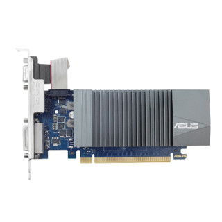 ASUS 华硕 GT 710-4H-SL-2GD5 显卡 2GB 黑色