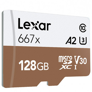 Lexar 雷克沙 microSD存储卡（UHS-I、V30、A2）