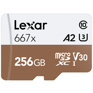 Lexar 雷克沙 microSD存储卡（UHS-I、V30、A2）