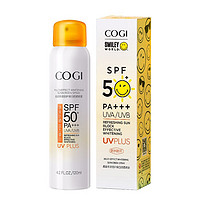 COGI 高姿 多效倍护美白防晒喷雾 smileyworld联名款 SPF50+ PA+++ 120ml