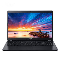 acer 宏碁 墨舞 EX215 15.6英寸 轻薄本 黑色(酷睿i7-1065G7、核芯显卡、8GB、256GB SSD、1920×1080、LED背光、EX215-52-794R)