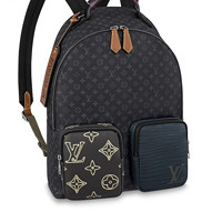 LOUIS VUITTON 路易威登 Monogram系列 双肩包 M45455 灰黑