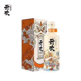 开欢浓香型白酒纯粮食酒42度500ml