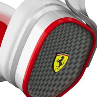 Ferrari 法拉利 R300W 耳罩式头戴式主动降噪有线耳机 白色 3.5mm/6.3mm