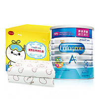 美赞臣 MeadJohnson Nutrition 幼儿奶粉 国行版 3段 900g*4罐 颜团子定制装