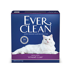 Ever Clean 铂钻 宠物猫砂 膨润土砂 速凝紫标 11.3KG*2盒装