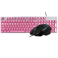 logitech 罗技 G502 HERO 主宰者 游戏鼠标 + Logitech 罗技 K845彩色版 机械键盘