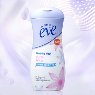 summer's eve 夏依 女性私处专用护理液 敏感型 237ml+59ml