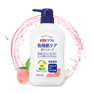 Bathclin 巴斯克林 舒芙蕾白桃香沐浴露 550ml*2