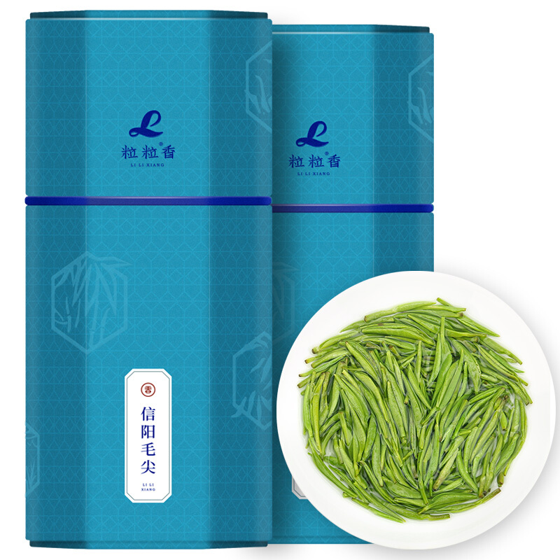 LI LI XIANG 粒粒香 特级 信阳毛尖 125g*2罐