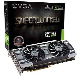 EVGA GeForce GTX 1080 显卡 8GB