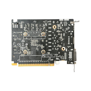 ZOTAC 索泰 GeForce GTX1050Ti Mini 显卡 4GB 黑色