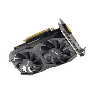 ZOTAC 索泰 GeForce GTX1050Ti 4G 雷霆TSI 显卡 4GB 黑色