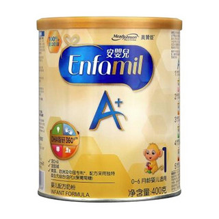 Enfamil 安婴儿 婴儿奶粉 国产版 1段 400g