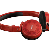 AKG 爱科技 K420 耳罩式头戴式有线耳机 红色 3.5mm