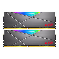 XPG 龙耀系列 D50 DDR4 3600MHz RGB 台式机内存 灰色 8GB