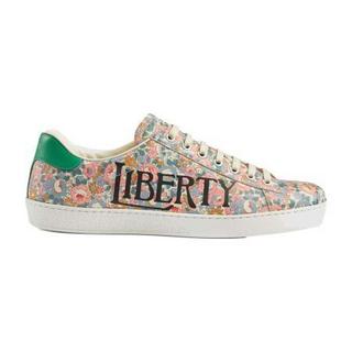 GUCCI 古驰 Ace系列 Liberty London 女士低帮板鞋 636357 2IS10 5970 花色 44.5