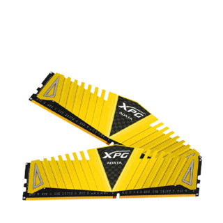 ADATA 威刚 XPG 威龙系列 DDR4 3000MHz 台式机内存 黄甲 8GB