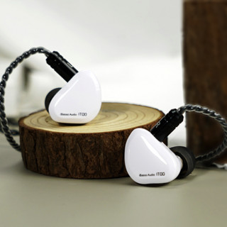 iBasso 艾巴索 IT00 入耳式挂耳式动圈有线耳机 白色 3.5mm