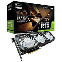 ELSA 艾尔莎 GeForce RTX 3070 ERAZOR X 显卡 8GB 黑色