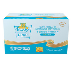 Teddy Bear 泰迪熊 呼吸特薄系列 婴儿纸尿裤 L 116片