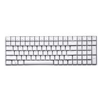 ROYAL KLUDGE RK860 100键 2.4G蓝牙 多模无线机械键盘 白色 Cherry红轴 单光