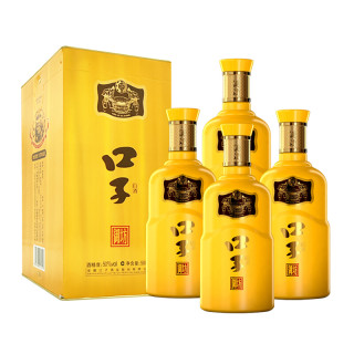 口子窖 口子坊 御坊 50%vol 兼香型白酒 500ml*4瓶 整箱装