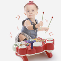 babycare 宝宝手敲琴儿童初学可弹奏乐器益智玩具婴幼儿手拍鼓男女