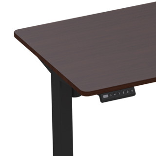 FitStand FE2 电动升降桌 雅黑+胡桃木色 1.4*0.7m