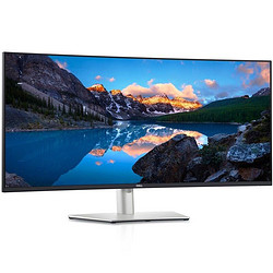 DELL 戴尔 U4021QW 40英寸超4K IPS技术曲面显示器广色域爱眼硬件滤蓝光 带网络接口 支持分屏