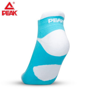 匹克（PEAK）专业乒乓球袜羽毛球袜运动袜跑步中短女款毛巾底吸汗透气乒乓球羽毛球袜 50102粉色 加厚毛巾底 均码