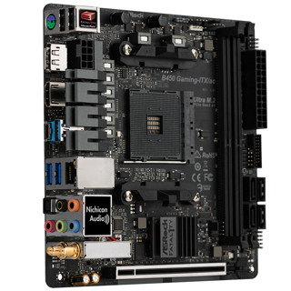 ASRock 华擎 ITX系列 B450 Gaming ITX/ac Mini-ITX主板（AMD AM4、B450）