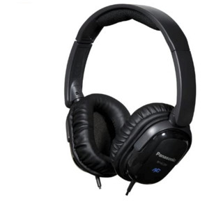 Panasonic 松下 RPHC200K 耳罩式头戴式有线耳机 黑色 3.5mm