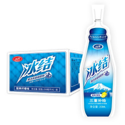维生素饮料 悦家冰结果力水运动饮料258ml 健身运动补给补充电解质功能饮料风味冲饮维生素饮料酷爽柠檬味258ml 4袋多少钱 什么值得买