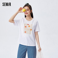 Semir 森马 12-030000409 女士短袖T恤