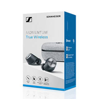 SENNHEISER 森海塞尔 Momentum True Wireless 入耳式真无线 蓝牙耳机 黑色