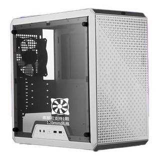 COOLERMASTER 酷冷至尊 Q300L M-ATX机箱 半侧透 白色