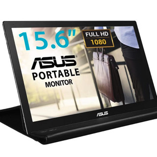 ASUS 华硕 MB169B+ 15.6英寸 IPS 显示器(1920×1080、60Hz）